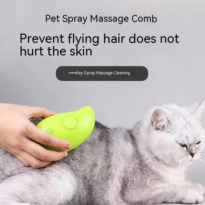 Snuggle & Wag 3-in-1 Pet Steam Brush SnuggleandWag