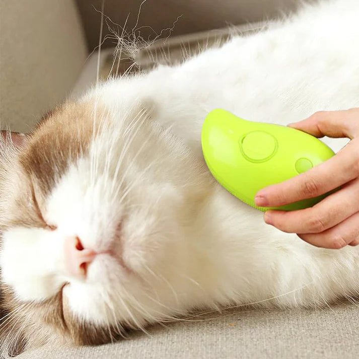 Snuggle & Wag 3-in-1 Pet Steam Brush SnuggleandWag