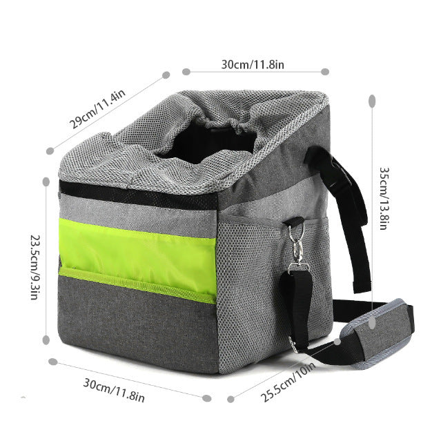 Snuggle & Wag Ride & Roam™ Bicycle Basket Bag