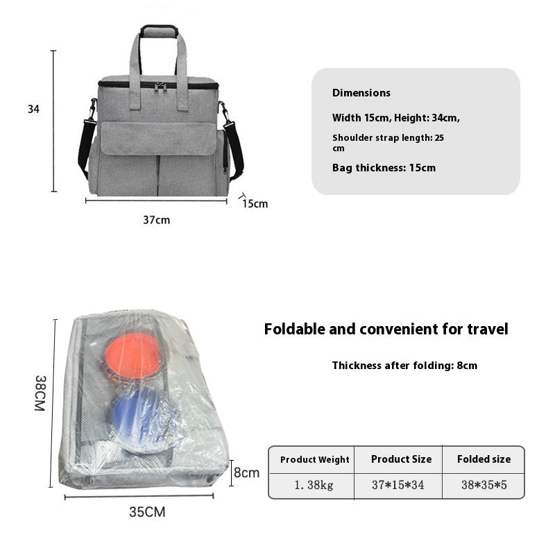 Snuggle & Wag Voyager Companion™ Travel Bag Kit